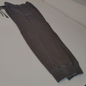 Gray Tapered Sweatpants with Ribbed Cuffs Jogger Pants by Member Mark Size XL